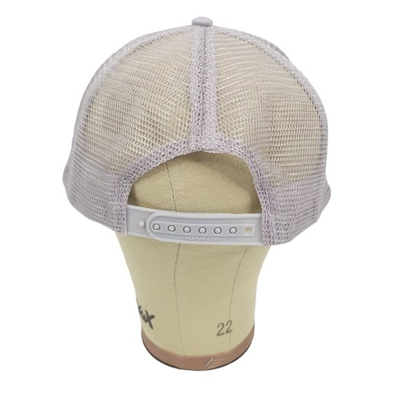 Nissun Total Electronics Mesh Snapback Cap Trucker Hat Gray - Picture 2 of 8